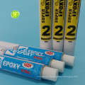 Adhesivo de epoxy pegamento tubos de tubos plegables de aluminio tubos de embalaje